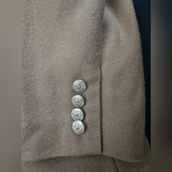 NWT - Merino & Lambs Wool Gold JoS. A. Bank Blazer - Size 16 Reg. - Picture 3 of 11